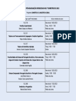 Disciplinas de Pós-Graduação 2023.1