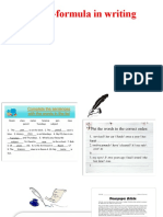 PRES-formula in Writing