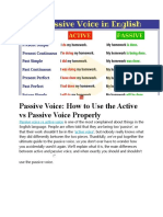 Passive Voice