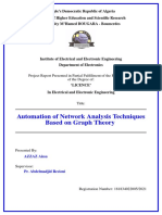 Automation of Network Analysis Techniques Based On Graph Theory - Aissa