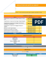 Simulateurs Des Notes Au Brevet: Modifiez Avec Vos Notes Dans Les Cases Jaunes Ci-Dessous