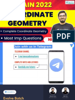 Complete Coordinate Geometry