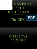 Lecture 5 THE KARTILYA OF THE KATIPUNAN