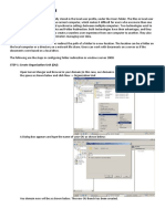 Folder Redirection: STEP 1: Create Organization Unit (OU)
