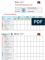 Matriz de Planificación Anual 2023