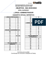 GABARITO OFICIAL DEFINITIVO NÍVEL SUPERIOR_DIA 29_05_2022