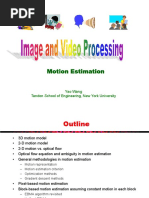 Motion Estimation