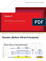 What-If Analysis For Linear Programming: Because Learning Changes Everything