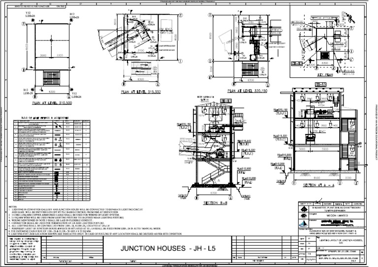 Lighting Layout of Junction House L5 | PDF