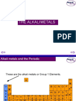 The Alkalimetals