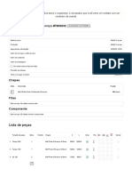 Orçamento Do Serviço #7809932 Resumo: Lista de Peças