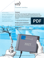 X62T-MIT Tank Thermometer Interface: Connect