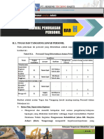 Jadwal Penugasan Personil: Dokumen Teknis