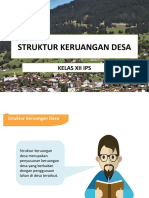 Struktur Keruangan Desa: Kelas Xii Ips