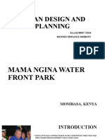 Urban Design and Planning: EAAQ/00027/2014 Dennis Mwangi Ndiritu