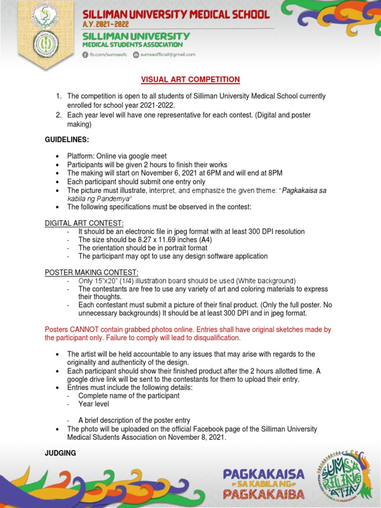 Visual Arts Guidelines Download Free PDF Computing Communication
