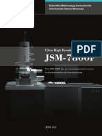JSM-7800F: Ultra High Resolution FE-SEM
