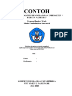 Contoh Format Proposalproject Work 2023