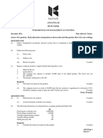 AD32 Fundamentals of Management Accounting - Pilot Question Paper-1