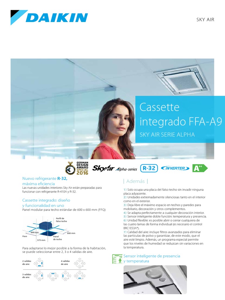 Cassette Integrado Sky Air Daikin | PDF | Naturaleza