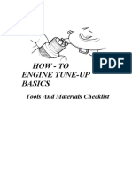 How - To Engine Tune-Up Basics: Tools and Materials Checklist