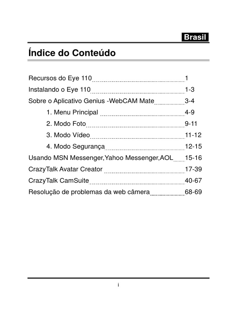 Guia de Instalação e Uso do Eye 110 | PDF | Windows Vista | Microsoft ...