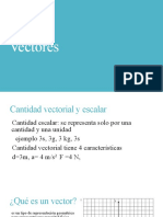 Vectores