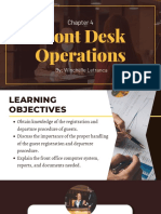 Front Desk Operations: By: Winchelle Letranca