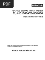 Hitachi Tu-Hd1000