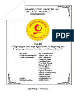 "Ứng dụng của ma trận nghịch đảo và ứng dụng của hệ phương trình tuyến tính vào bài toán thực tế"