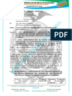 INFORME  N° 026– 2021 – MDSMCH – GDUR-N.Y.C. SOLICITUD ASG. PRESUPUESTAL