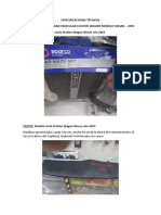 Especificaciones Técnicas Accesorios de Unidad Vehicular Station Wagon Modelo Nissan - 2005 Juego de Pisos. Modelo Auto Station Wagon Nissan Año 2005