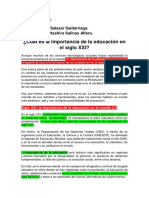 Trabajo de Esquema y Mapa Del Texto Del Siglo Xxi