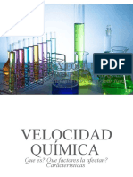 Velocidad Y Equilibrio en Las Reacciones Químicas.: POR: Estefania Garcia y Oscar Ruiz