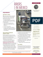 Motor Carriers Domiciled in Mexico: Motor Fuel Tax Requirements