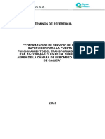 Términos de Referencia Supervisor 2023