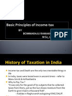 Basic Principles of Income-Tax: BY Bommaraju Ramakotaiah. M SC, LLB, Irs