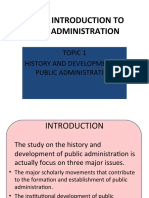 Pad 102 Introduction To Public Administration