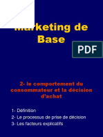 Le Comportement D'achat Sections DEF