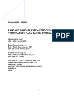 Rancang Bangun Sistem Pengendalian Temperature Pada Tangki Pemanas