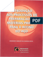 ABM - Introdução Aos Processos de Preparação de Matérias-Primas Para o Refino Do Aço