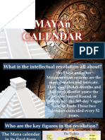 MAYAn CALENDAR - The intricate 260-day Sacred Round and 365-day Vague Year calendars