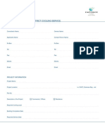 Application Form For District Cooling Service