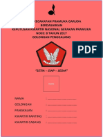 Syarat Kecakapan Pramuka Garuda Berdasarkan Keputusan Kwartir Nasional Gerakan Pramuka NO03: 8 TAHUN 2017 Golongan Penggalang