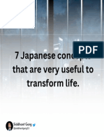 7 Japanese Concepts That Are Very Useful