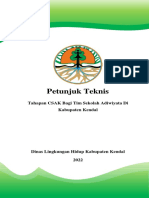 Petunjuk Teknis: Tahapan CSAK Bagi Tim Sekolah Adiwiyata Di Kabupaten Kendal