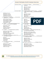 Tenses Multiple Choice Test PDF | PDF