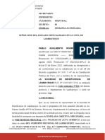 Demanda de Nulidad de Acto Juridico - Hospital Belen de Lambayeque - Actualizado