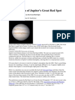 Transit Times of Jupiter's Great Red Spot