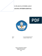 Kerjasama Internasional: Rencana Pelaksanaan Pembelajaran